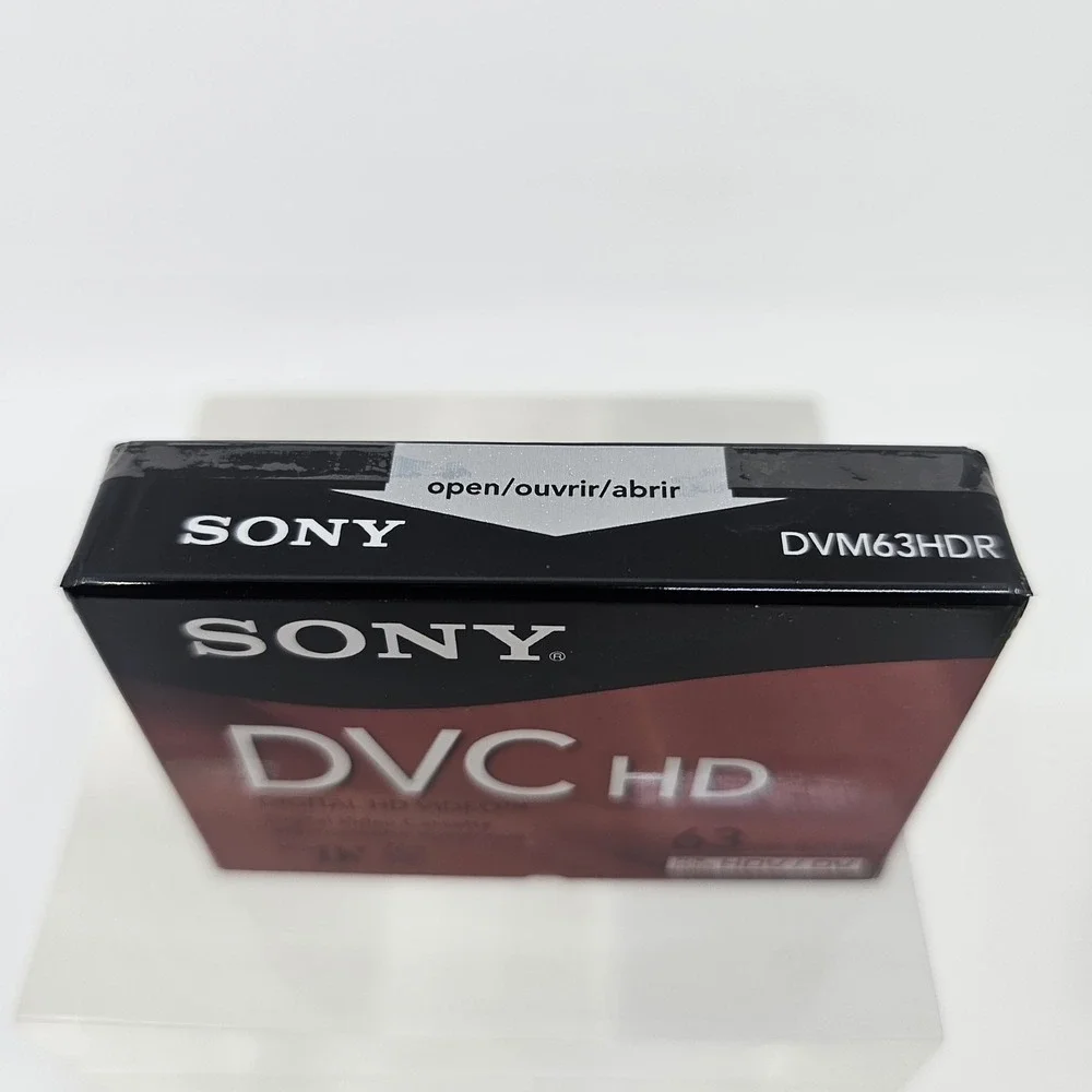 1 Sony HD DVM-63HDR HDV tape for VX2000 VX2100 PD150 PD170 FX1000 Z7U camcorder